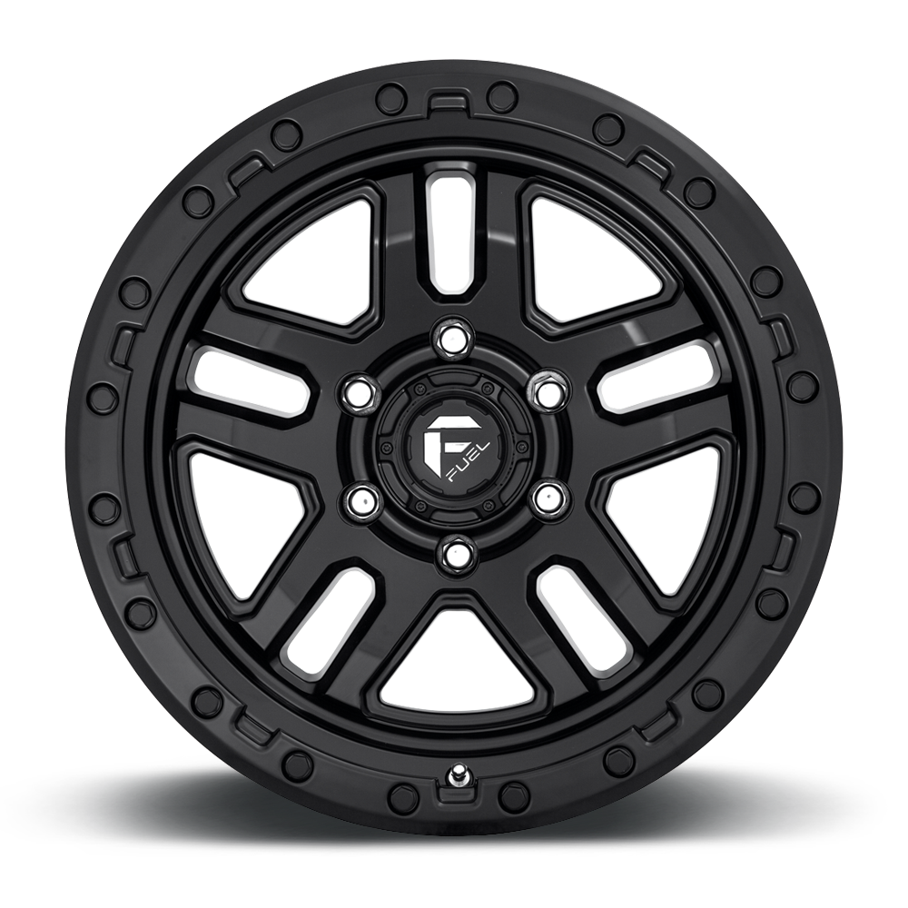 Fuel Off-Road Ammo D700 Matte Black with Black Ring