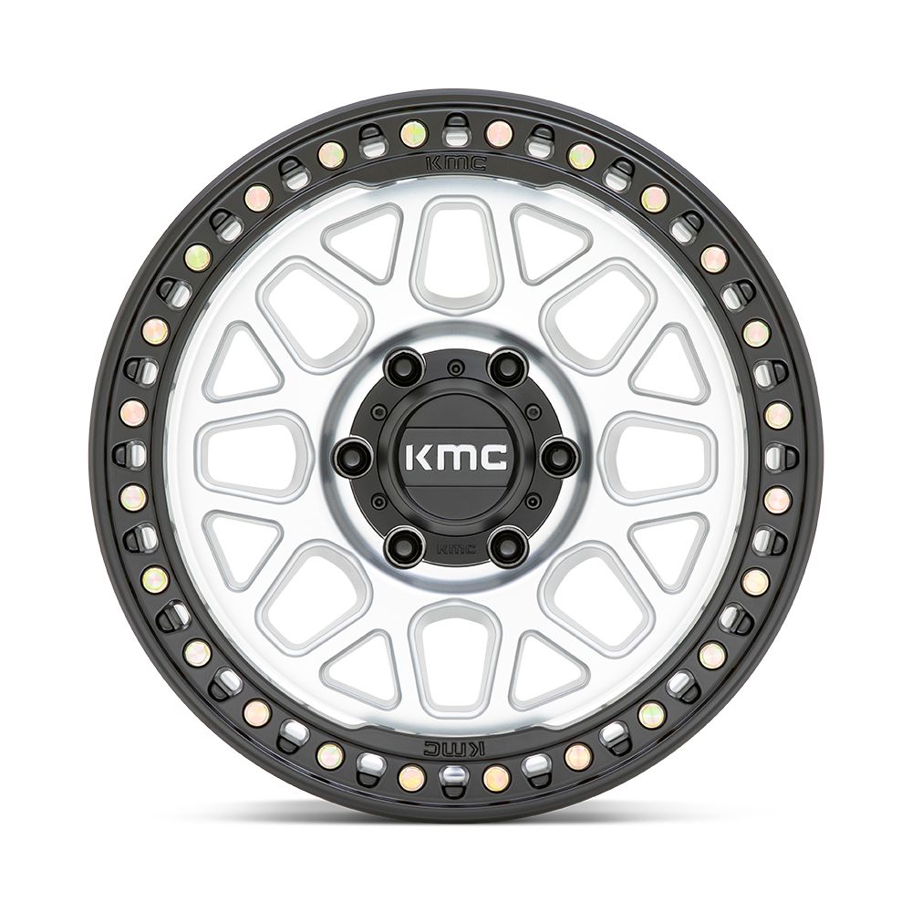 KMC KM549 GRS Machined with Satin Black Lip
